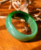 Siberian Jade Bangle 58mm #2594