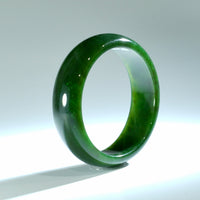 AA+ CANADIAN JADE BANGLE 60.6MM  #142