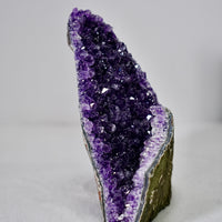 AMETHYST SEMI-GEODES EXTRA QUALITY BASE CUT 1.22 LB #2171