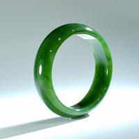 AAA POLAR JADE GRADE JADE BANGLE 63mm  #146