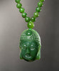 Jade Buddha Head Necklace #2536