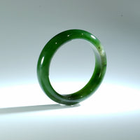 A CANADIAN JADE BANGLE 55MM #1055