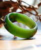 Siberian Jade Bangle 58mm #2594