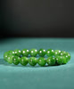 10mm Siberian Jade Beaded Bracelet #2749