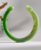 Unique Siberian Jade Bangle 56mm #2483-2