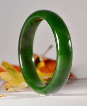 AA Canadian Jade Bangle 60.7mm #2578