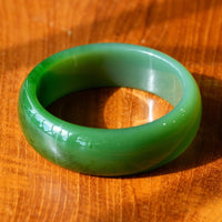 Siberian Jade Bangle 58mm #2594