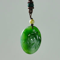 LOTUS CANADIAN JADE PENDANT #1301