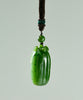 Melon-Shaped Jade Pendant #1403