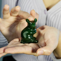 Hand Carved Jade Animal - Mouse #2314