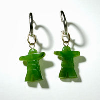 INUKSHUK JADE EARRINGS #1439