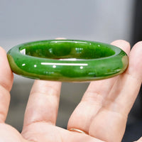 AAA Polar Jade Bangle 57.5MM #2403