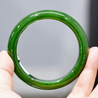 AAA Polar Jade Bangle 57.5MM #2403