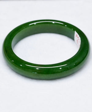 AAA Polar Jade Bangle 57.5MM #2403