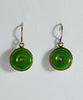 PI STYLE JADE EARRINGS #1078