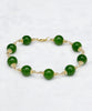 10mm Polar Jade Starry Bracelet #2418