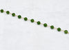 7.5mm Siberian Jade Starry Beaded Bracelet #2420