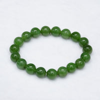 10mm AAA+ Polar Jade Grade Bracelet