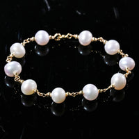 6.5" Freshwater Cultured Pearl Bracelet #2425