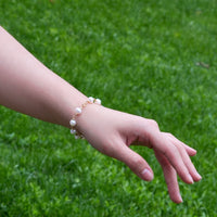 6.5" Freshwater Cultured Pearl Bracelet #2425