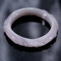 Hetian Jade Bangle 57mm #2450