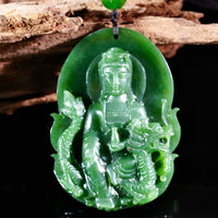 Polar Jade Guanyin Pendant #2463