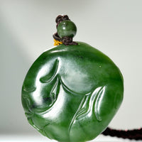 SIBERIAN JADE HAPPY BUDDHA #1309