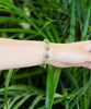 8mm Polar Jade Starry Beaded Bracelet #2466