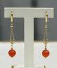 Red Carnelian Earrings #2468