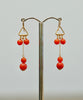 Red Carnelian Earrings #2470