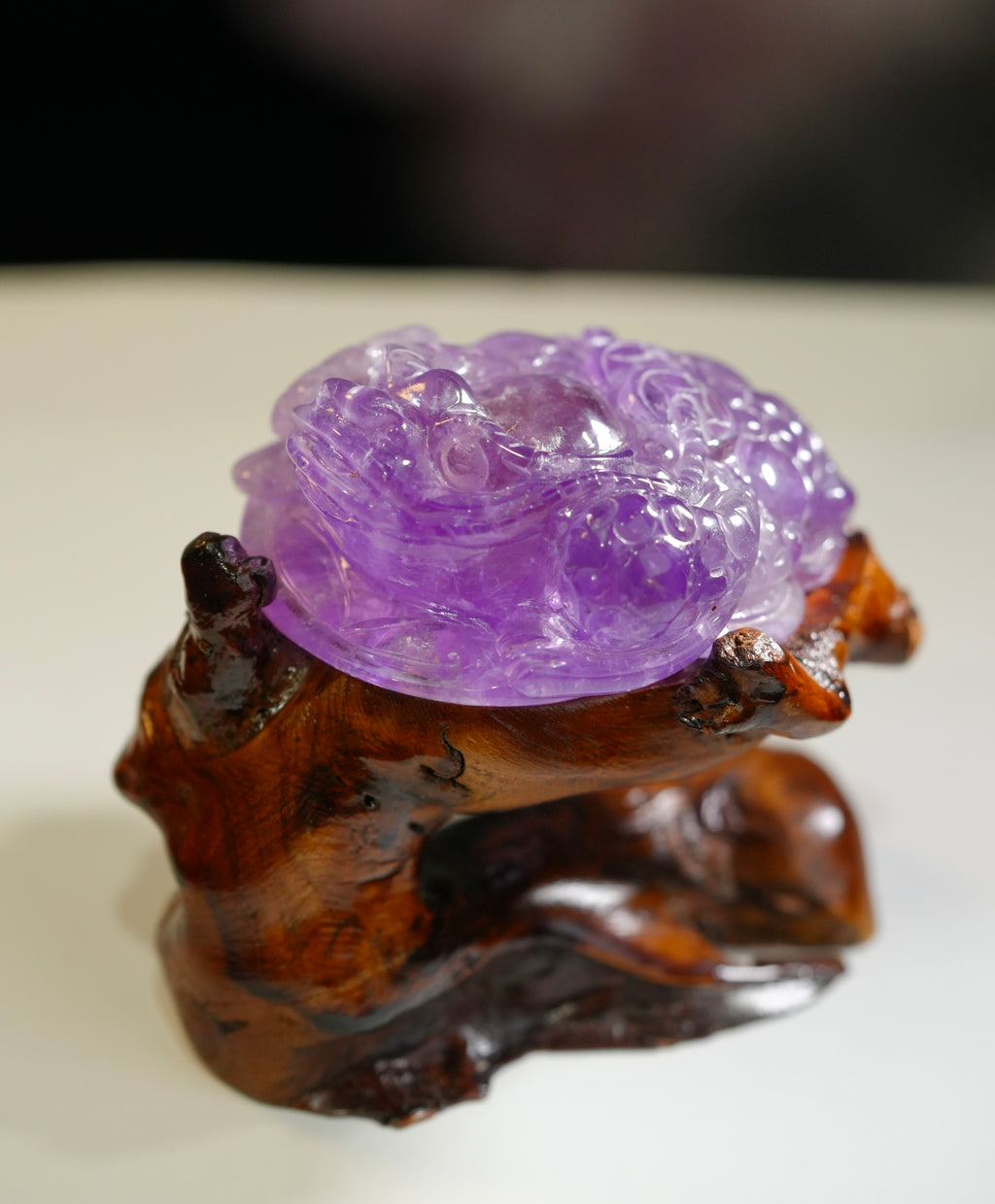 AMETHYST MONEY TOAD #2195