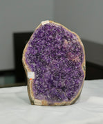 High Grade Amethyst Semi-Cut Geode #2226