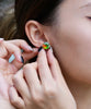 18K AMMOLITE EARRINGS #1907