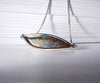 Sterling Silver Ammolite Pendant  #977