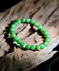 8mm Siberian Jade Beaded Bracelet #2317