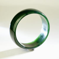 Wide Band Jade Bangle 56mm #593