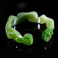 Unique Siberian Jade Bangle 60mm #2482