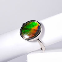 Ammolite Ring #356