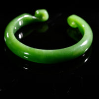 Unique Siberian Jade Bangle 60mm #2484