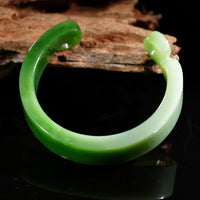 Unique Siberian Jade Bangle 57.6mm #2483