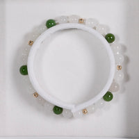 Multicolour Jade Beaded Bracelet #1903