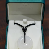 White Jade PI Harmony Pendant #2191