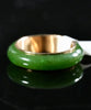 Sz7 14k Polar Jade Ring #2501-13