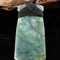 4" Jade Toki Pendant Necklace #2497