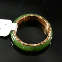 Sz9 14k Polar Jade Ring #2501-18