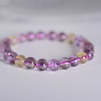 Amethyst and Citrine Bracelet #3017