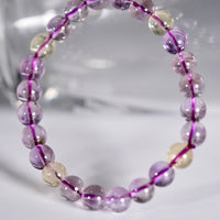 Amethyst and Citrine Bracelet #3017