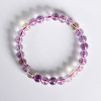 Amethyst and Citrine Bracelet #3017