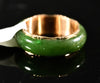 Sz6 14k Polar Jade Ring #2502-26