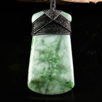 2" Jade Toki Pendant Necklace #2498